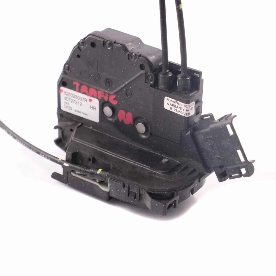 Renault Trafic Serrure porte arrière droite Mécanisme de verrouillage - SKU 825023007R - Numéro de pièce 825023007R