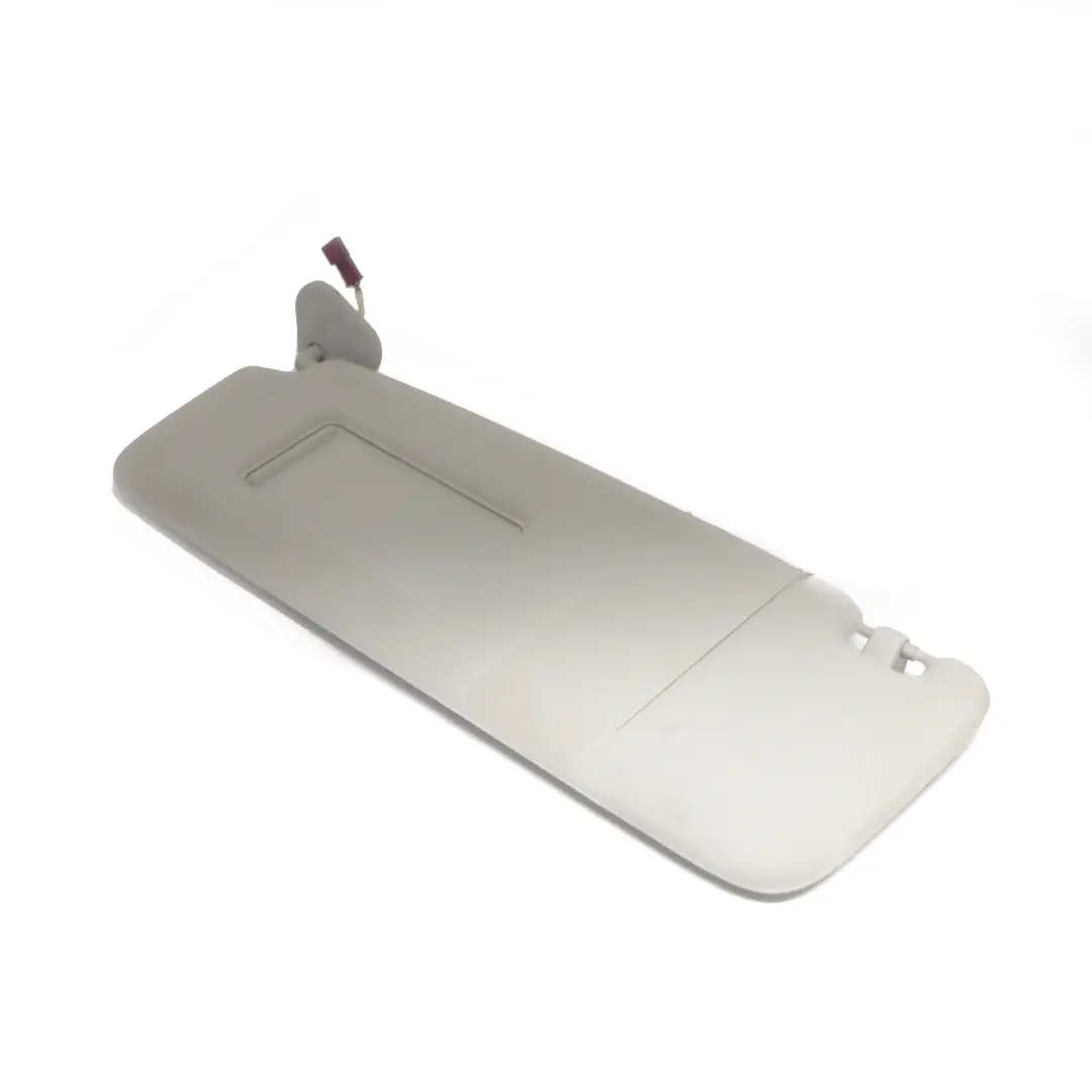 BMW X5 E53 Sonnen blende Spiegel links Panel Stoff Hellgrau - SKU 8251387 - Teilenummer 8251387
