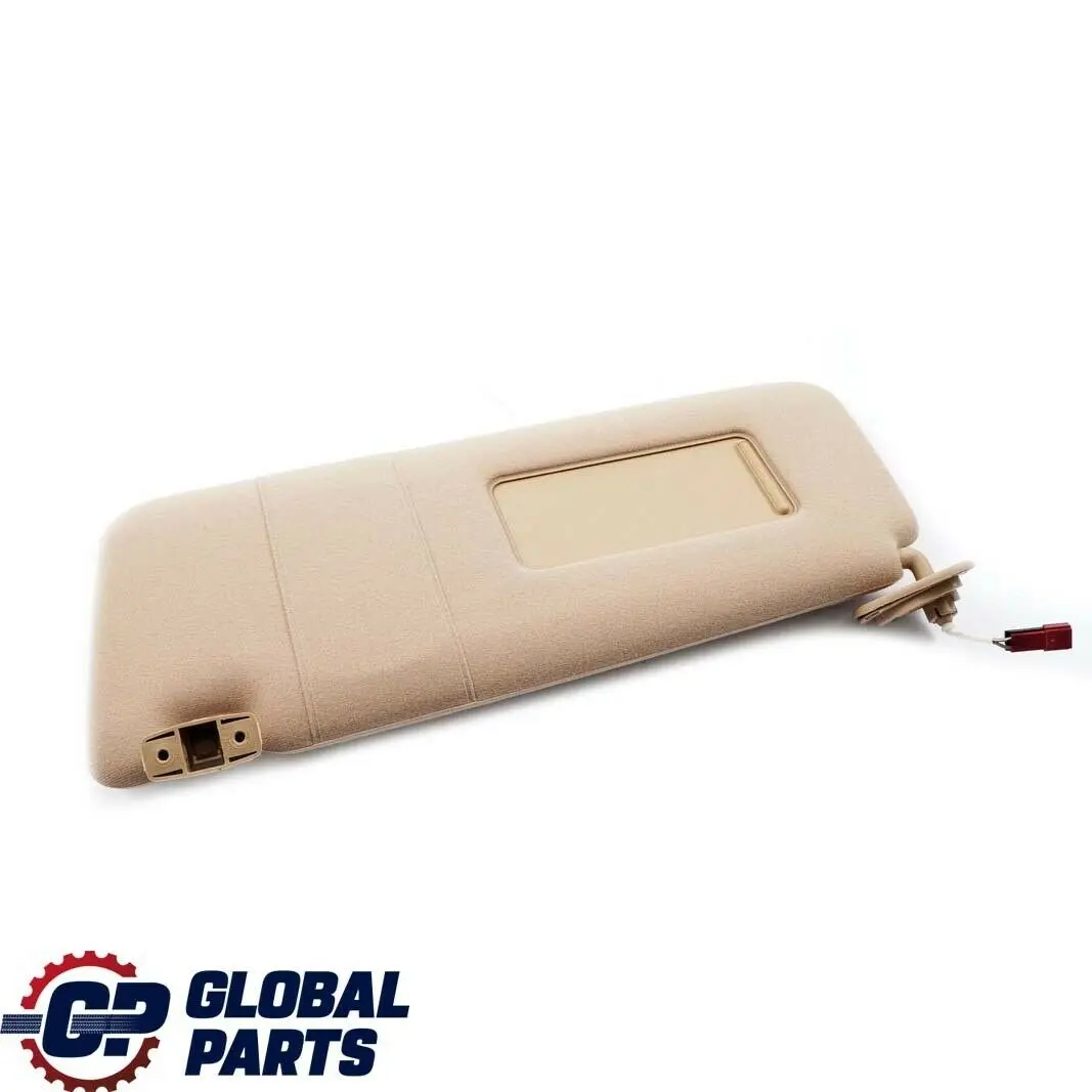 Parasoleil Lumiere pour Maquillage Beige Clair a Gauche pour BMW X5 E53 à propos du numéro de pièce 8251389 BMW X5 E53 Parasoleil Lumiere pour Maquillage Beige Clair a Gauche - SKU 8251389 - Numéro de pièce 8251389