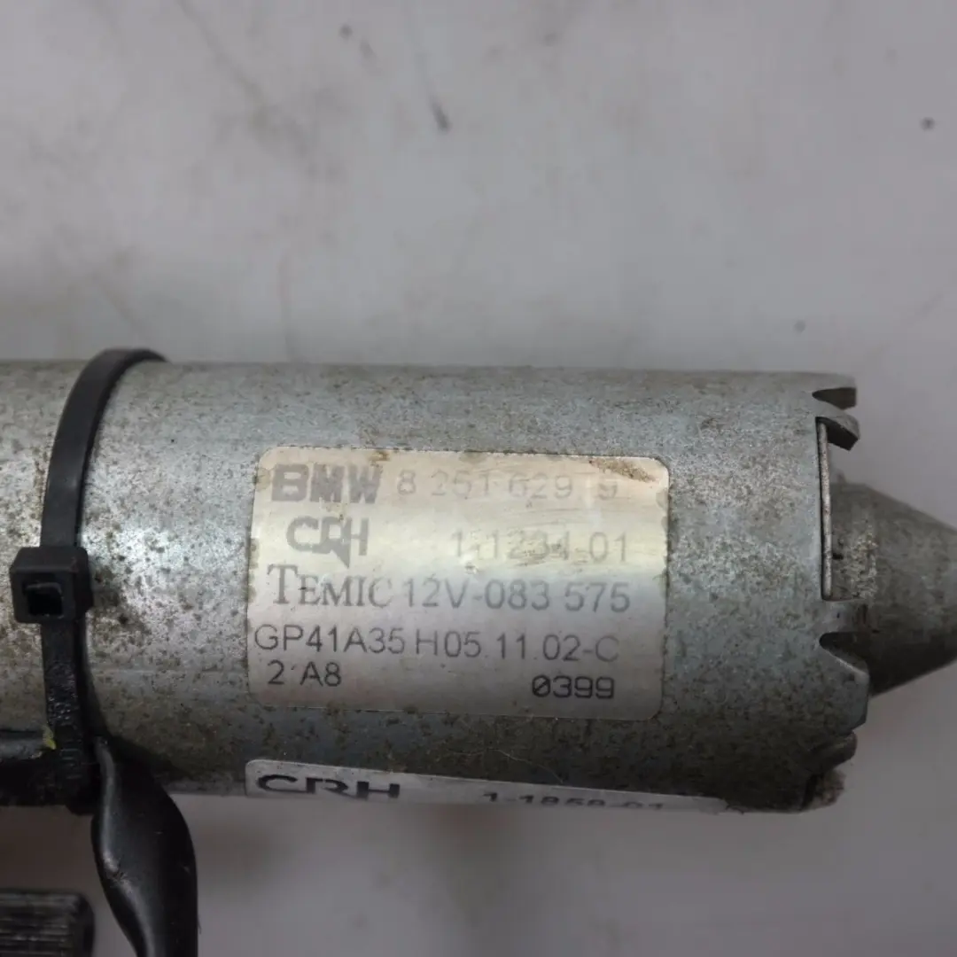 Stellantrieb Längsverstellung für BMW X5 er E53 mit Teilenummer 8251629 BMW X5 er E53 Stellantrieb Längsverstellung - SKU 8251629 - Teilenummer 8251629