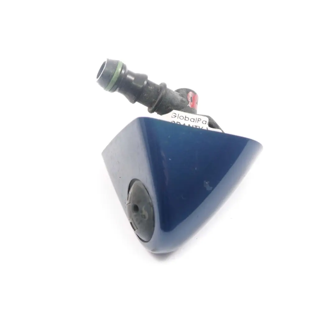 Head Lamp Clean Spray Nozzle Right O/S Topasblau Metallic 354 Blue to BMW X5 E53 with Part number 8252746 BMW X5 E53 Head Lamp Clean Spray Nozzle Right O/S Topasblau Metallic 354 Blue - SKU 8252746-TPB - Part number 8252746