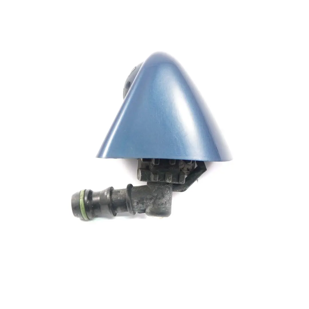 Head Lamp Clean Spray Nozzle Right O/S Topasblau Metallic 354 Blue to BMW X5 E53 with Part number 8252746 BMW X5 E53 Head Lamp Clean Spray Nozzle Right O/S Topasblau Metallic 354 Blue - SKU 8252746-TPB - Part number 8252746