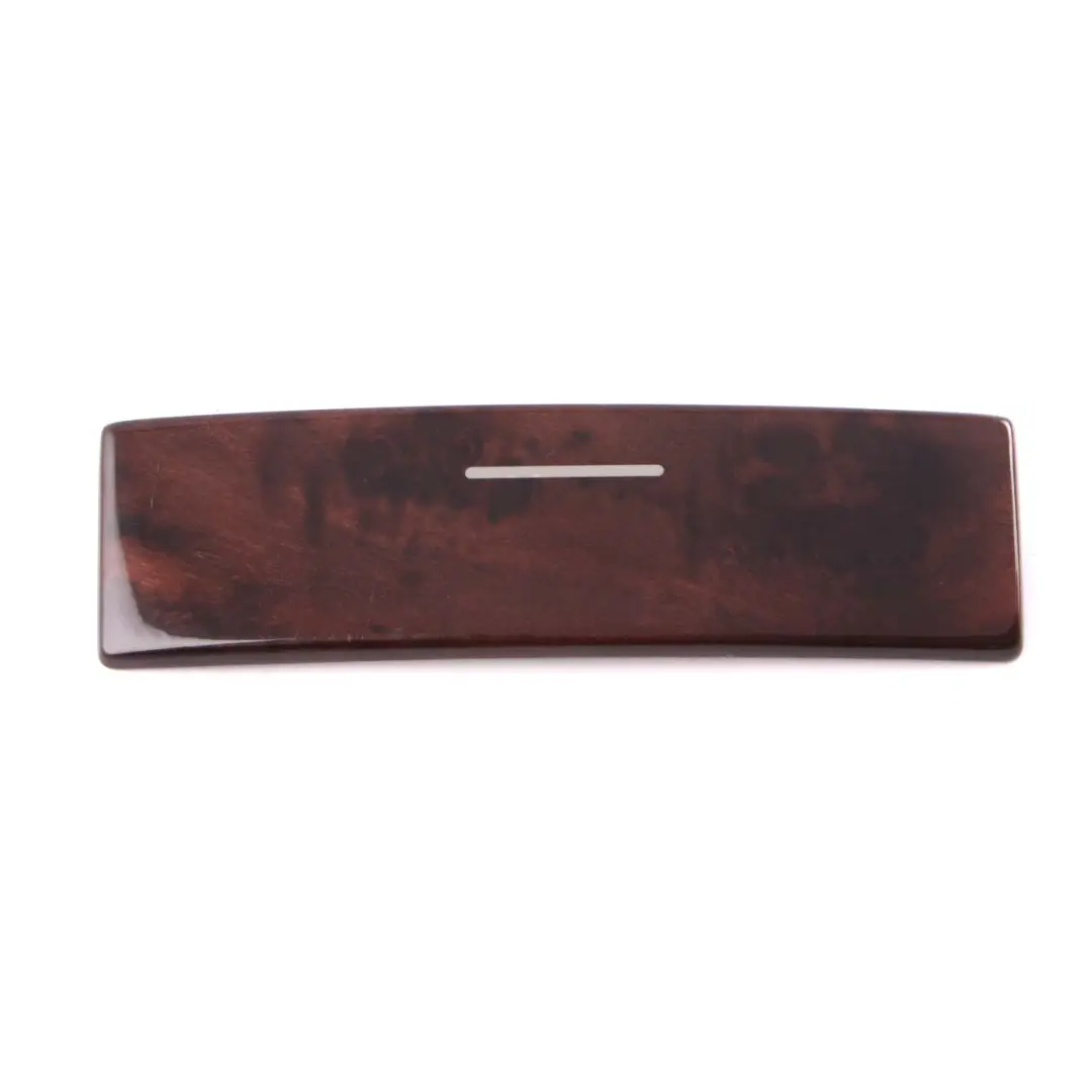 BMW X5 E53 1 Zierleiste Abdeckung Dosenhalter hinten Pappelholz dunkel - SKU 8253127-1 - Teilenummer 8253127