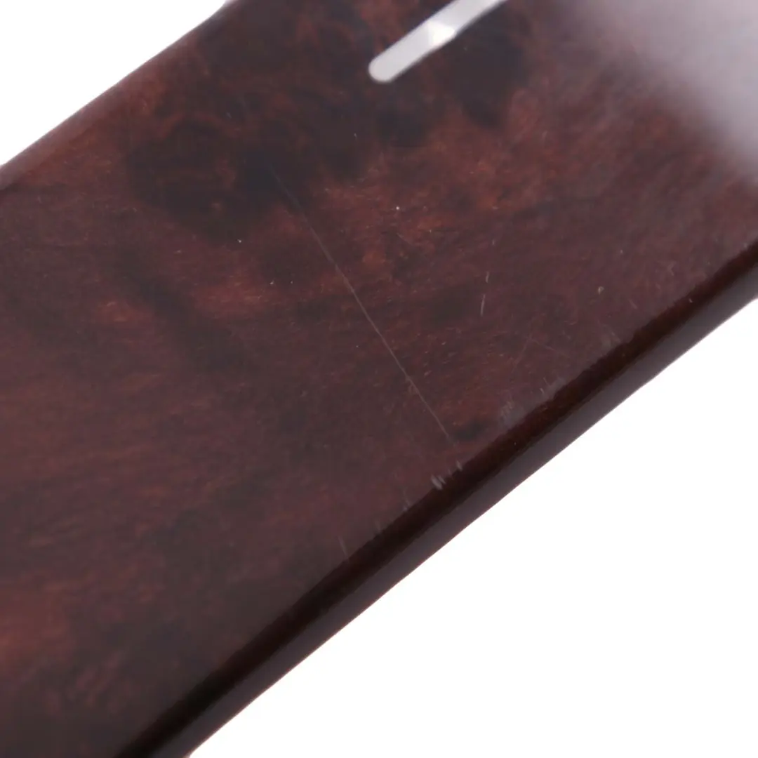 BMW X5 Series E53 1 Decor Strip Trim Cover Can Holder Rear Poplar Wood Dark - SKU 8253127-1 - Part number 8253127