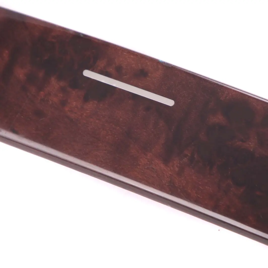 BMW X5 Series E53 1 Decor Strip Trim Cover Can Holder Rear Poplar Wood Dark - SKU 8253127-1 - Part number 8253127