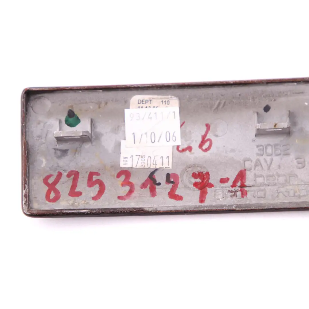 BMW X5 E53 1 Bande décorative Cache bidon arrière Bois de peuplier foncé - SKU 8253127-1 - Numéro de pièce 8253127