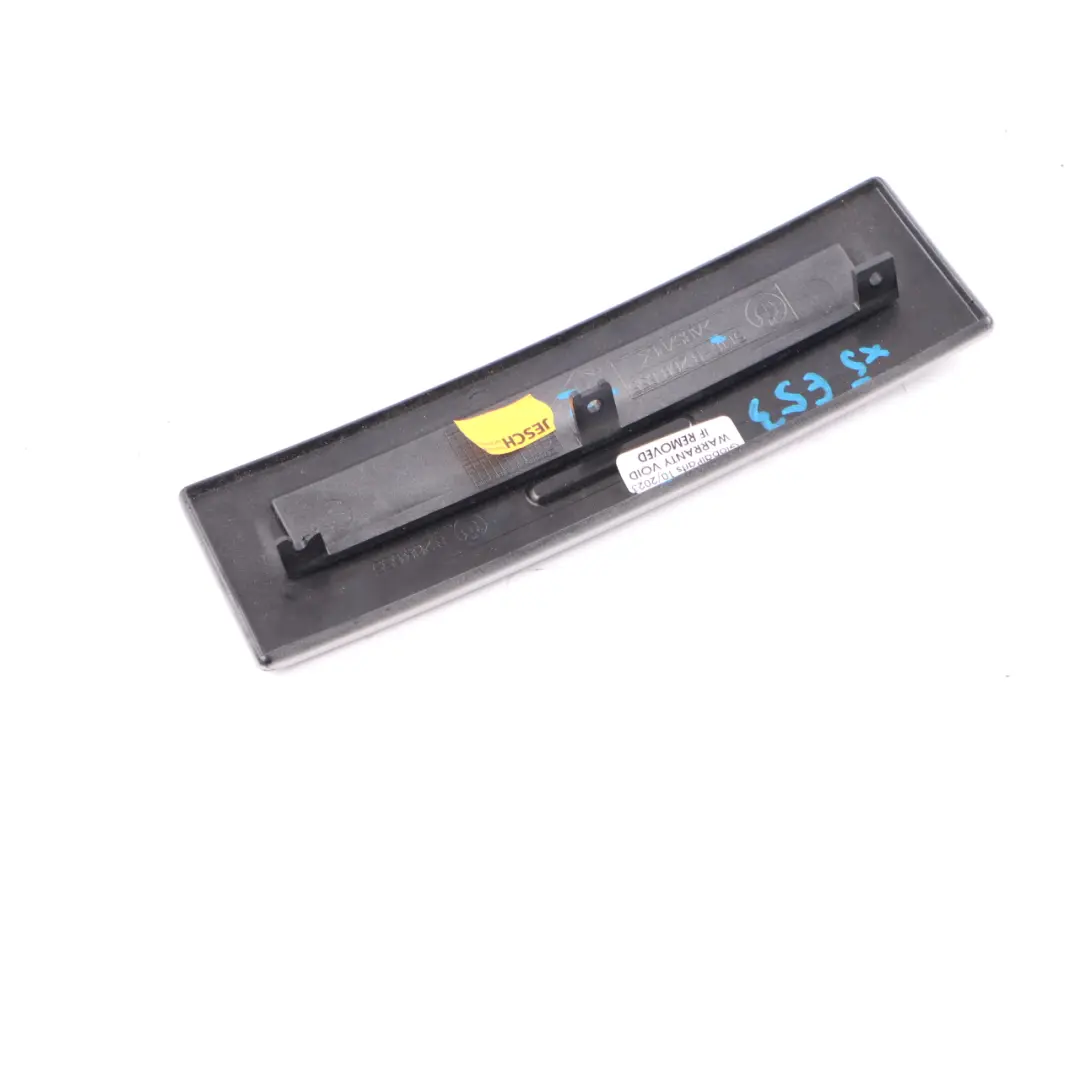 Centre Console Rear Cup Holder Tray Strip Trim Titan 2 Silver 8268655 to BMW X5 E53 with Part number 8253128 BMW X5 E53 Centre Console Rear Cup Holder Tray Strip Trim Titan 2 Silver 8268655 - SKU 8253128 - Part number 8253128