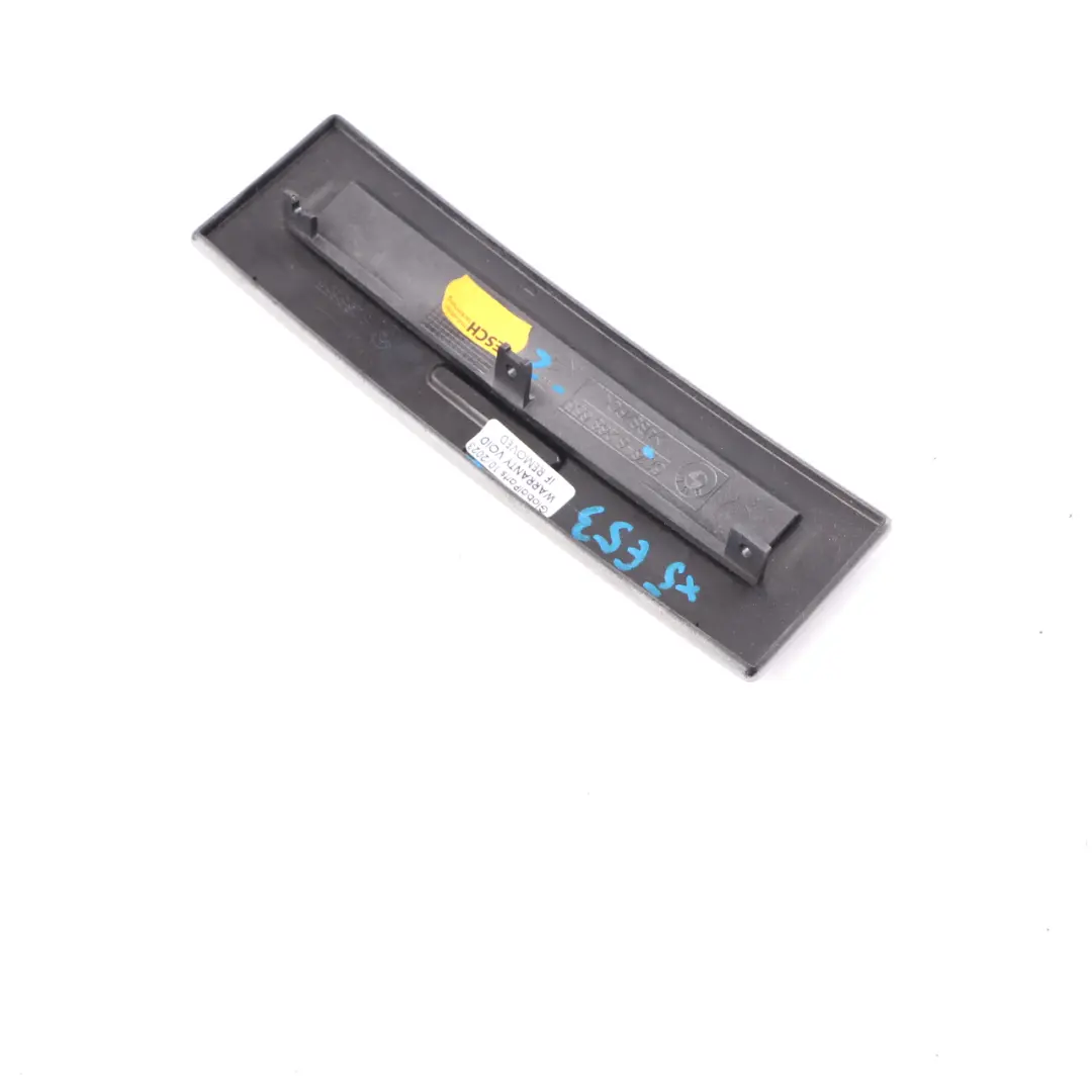 Centre Console Rear Cup Holder Tray Strip Trim Titan 2 Silver 8268655 to BMW X5 E53 with Part number 8253128 BMW X5 E53 Centre Console Rear Cup Holder Tray Strip Trim Titan 2 Silver 8268655 - SKU 8253128 - Part number 8253128