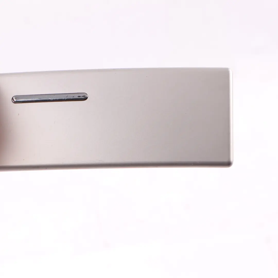 Centre Console Rear Cup Holder Tray Strip Trim Titan 2 Silver 8268655 to BMW X5 E53 with Part number 8253128 BMW X5 E53 Centre Console Rear Cup Holder Tray Strip Trim Titan 2 Silver 8268655 - SKU 8253128 - Part number 8253128