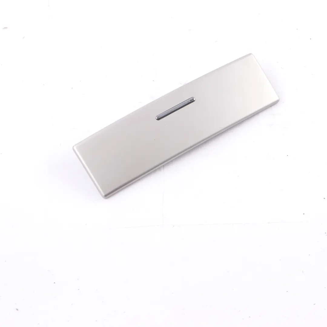 Centre Console Rear Cup Holder Tray Strip Trim Titan 2 Silver 8268655 to BMW X5 E53 with Part number 8253128 BMW X5 E53 Centre Console Rear Cup Holder Tray Strip Trim Titan 2 Silver 8268655 - SKU 8253128 - Part number 8253128