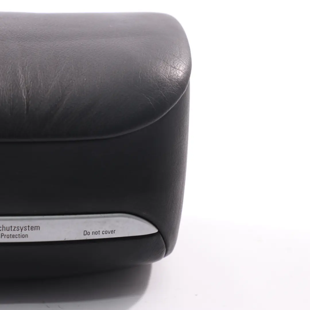 Left Right N/O/S Headrest Leather Black to BMW E46 Convertible Rear Seat with Part number 8255032 BMW E46 Convertible Rear Seat Left Right N/O/S Headrest Leather Black - SKU 8255032-1 - Part number 8255032