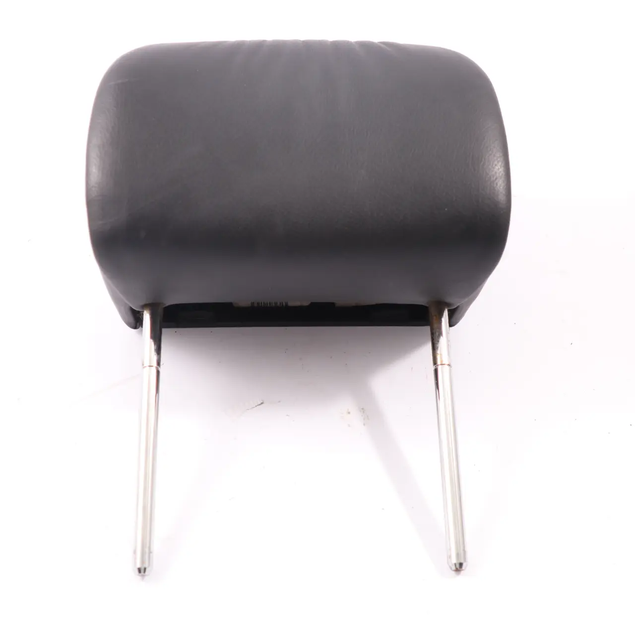 BMW E46 Convertible Asiento Trasero Izquierdo Derecho Reposacabezas Cuero Negro