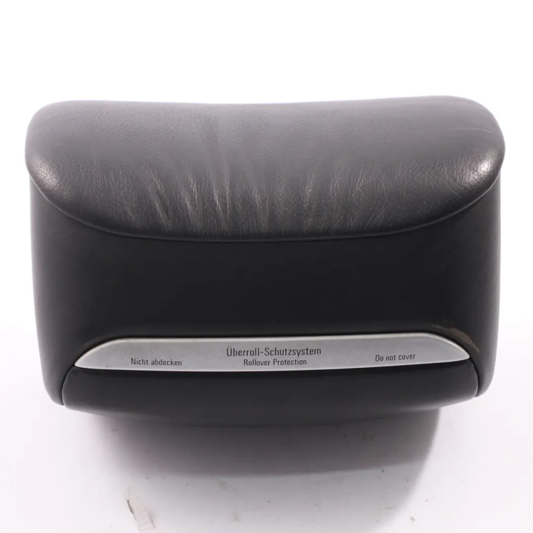 Siège arrière Appui-tête gauche droit Cuir noir pour BMW E46 Convertible à propos du numéro de pièce 8255032 BMW E46 Convertible Siège arrière Appui-tête gauche droit Cuir noir - SKU 8255032 - Numéro de pièce 8255032