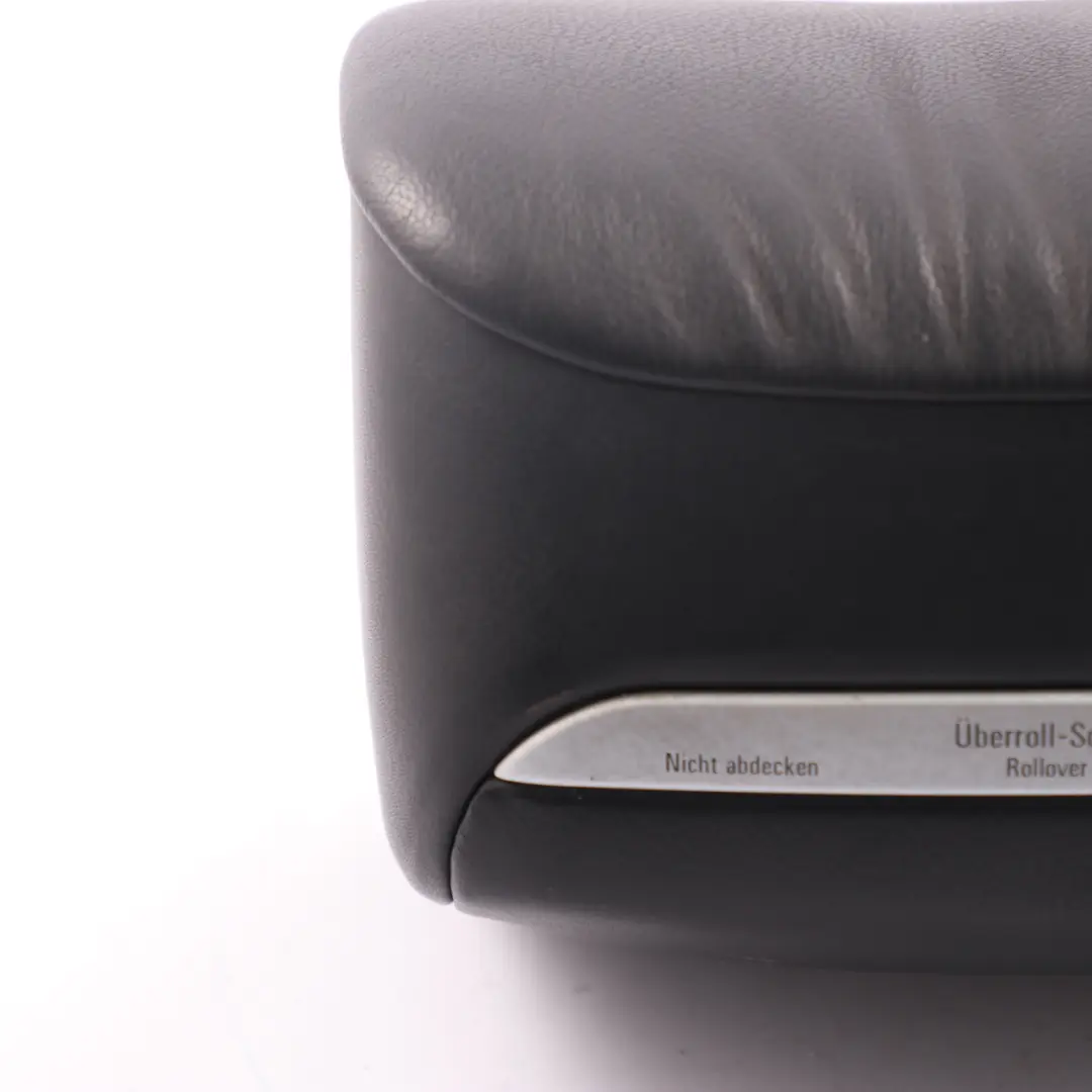 Siège arrière Appui-tête gauche droit Cuir noir pour BMW E46 Convertible à propos du numéro de pièce 8255032 BMW E46 Convertible Siège arrière Appui-tête gauche droit Cuir noir - SKU 8255032 - Numéro de pièce 8255032