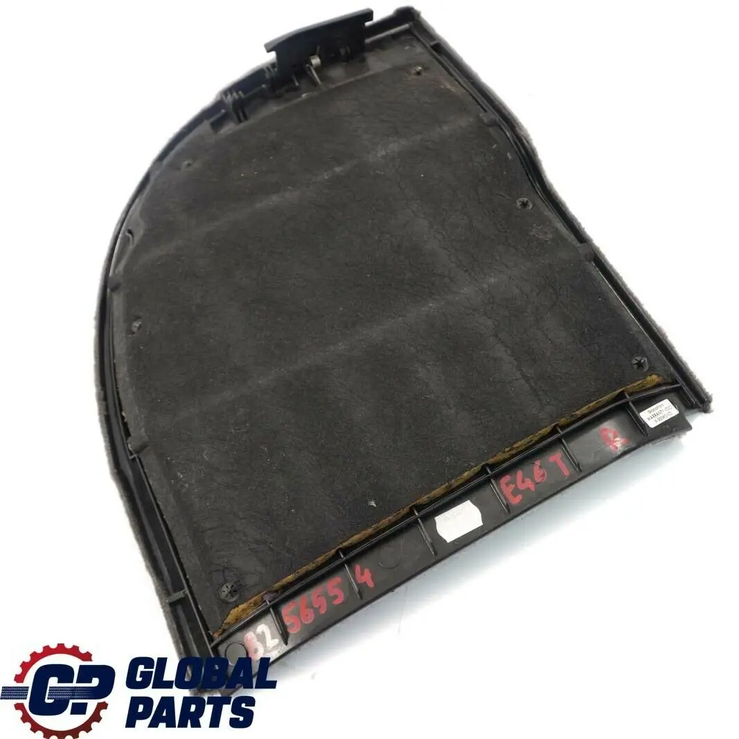 BMW 3 er E46 Kombi Touring Gepäckraum Rechts Abdeckung Grau - SKU 8256554 - Teilenummer 8256554