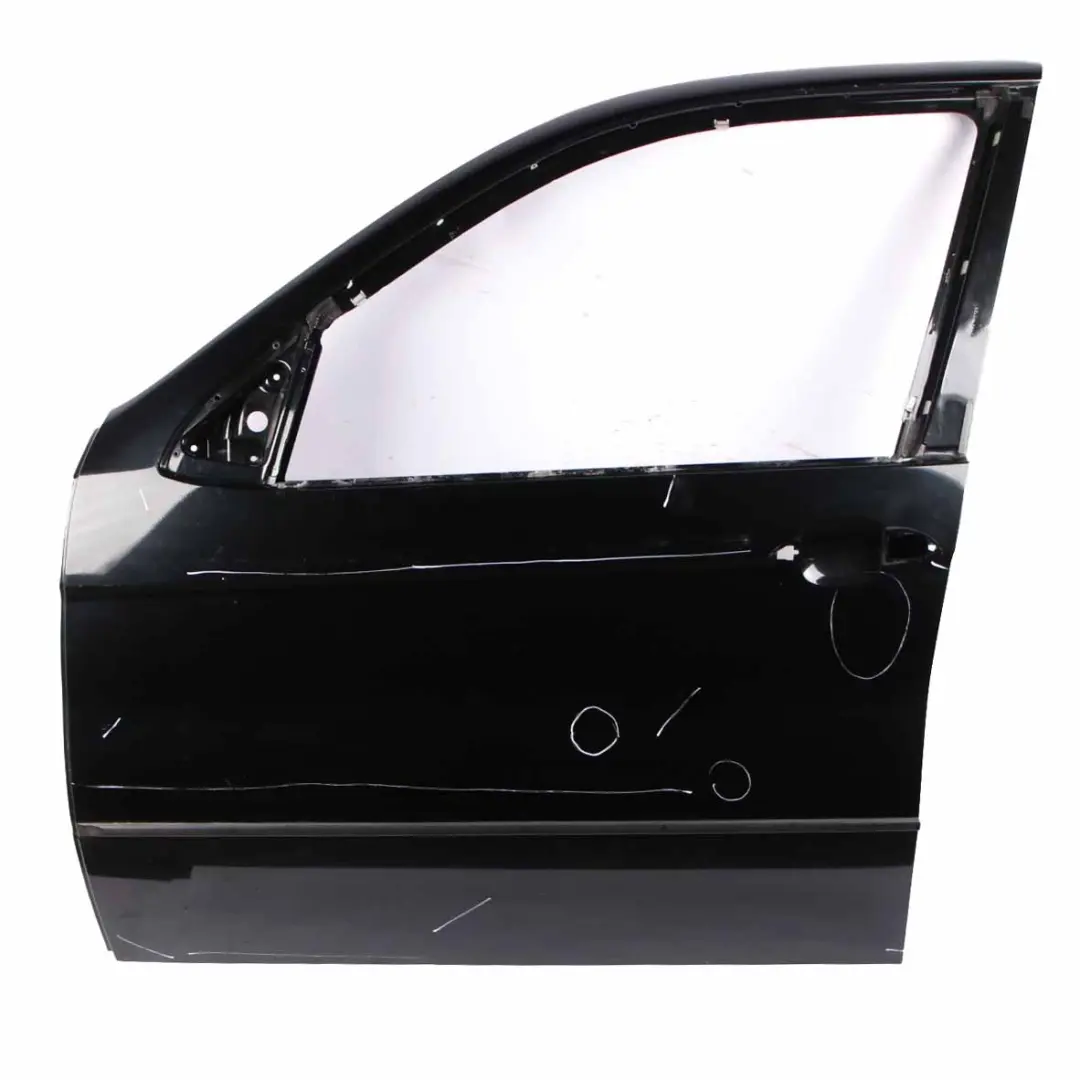 Door Front Left N/S Black Sapphire Metallic - 475 to BMW X5 E53 with Part number 8256823 BMW X5 E53 Door Front Left N/S Black Sapphire Metallic - 475 - SKU 8256823-BS - Part number 8256823