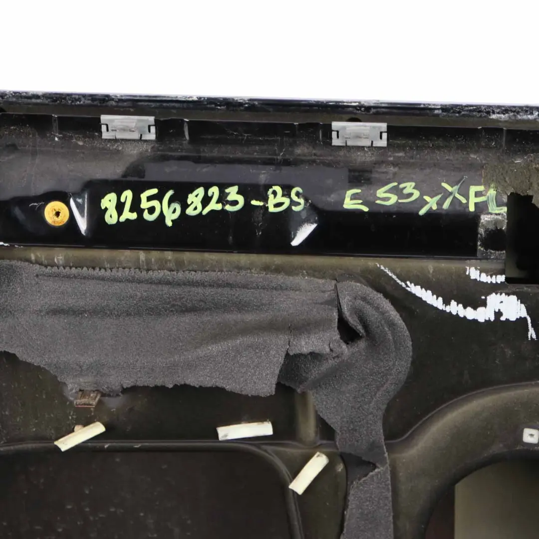 Door Front Left N/S Black Sapphire Metallic - 475 to BMW X5 E53 with Part number 8256823 BMW X5 E53 Door Front Left N/S Black Sapphire Metallic - 475 - SKU 8256823-BS - Part number 8256823