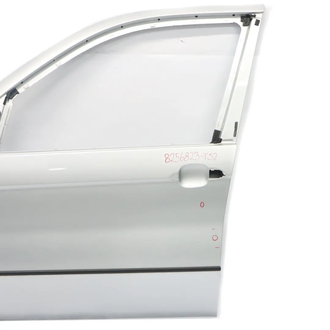 BMW X5 E53 Puerta Delantera Izquierda Titansilber Titan Silver Metallic - 354 - SKU 8256823-TS2 - Número de pieza 8256823