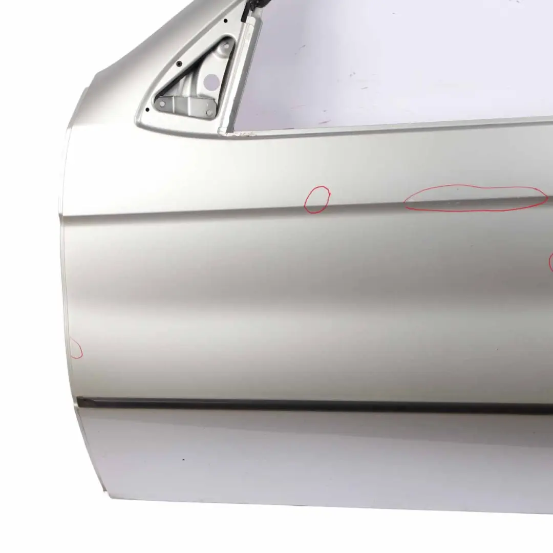 Door Front Left N/S Titansilber Titan Silver Metallic - 354 to BMW X5 E53 with Part number 8256823 BMW X5 E53 Door Front Left N/S Titansilber Titan Silver Metallic - 354 - SKU 8256823-TS - Part number 8256823