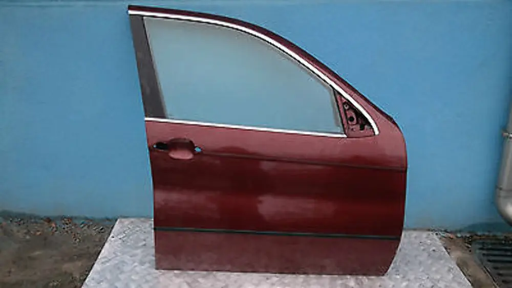 BMW X5 SERIES E53 DOOR FRONT RIGHT O/S MAHAGONI METALLIC