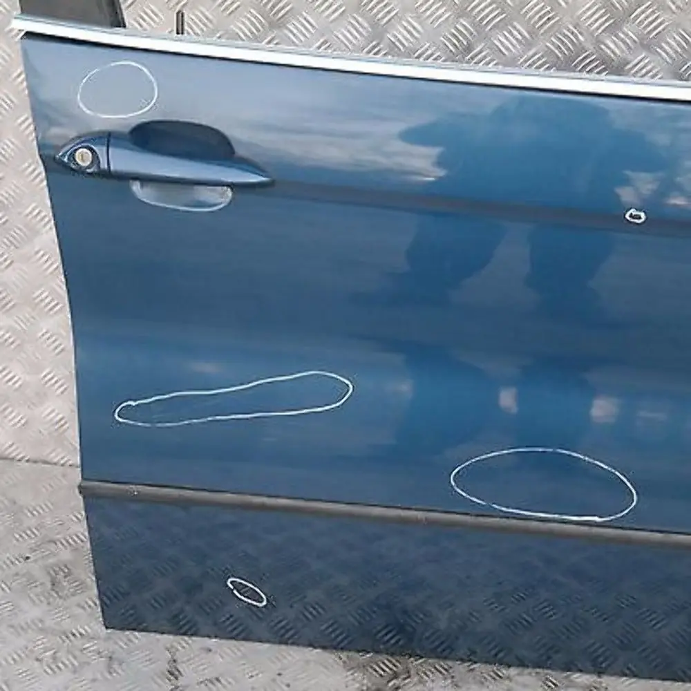 BMW X5 er E53 Beifahrer Tür vorne rechts Topasblau Topas Blau Metallic 364 - SKU 8256824-TB1 - Teilenummer 41518256824