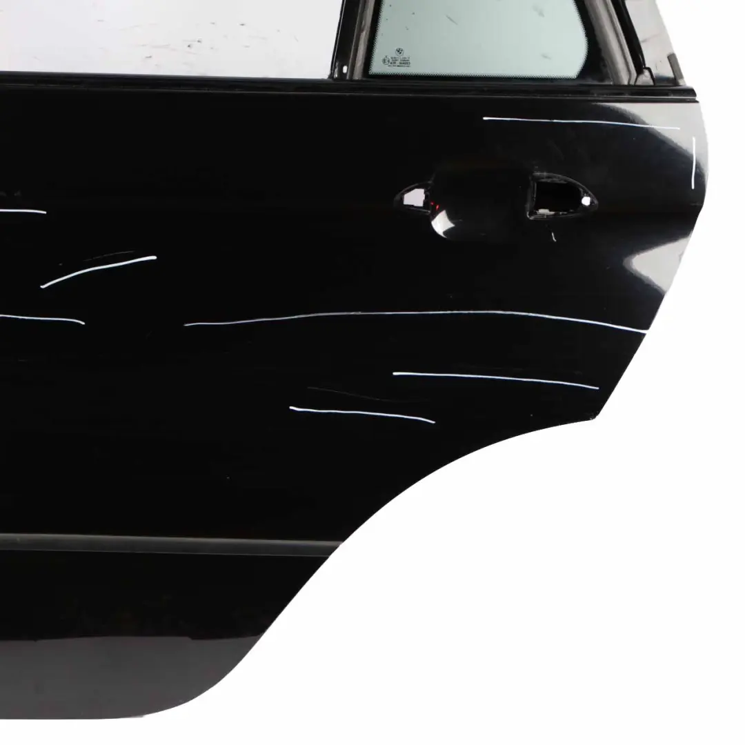 BMW E53 X5 Drzwi lewy tył tylne lewe black saphire - SKU 8256827-BS - Numer Części 8256827