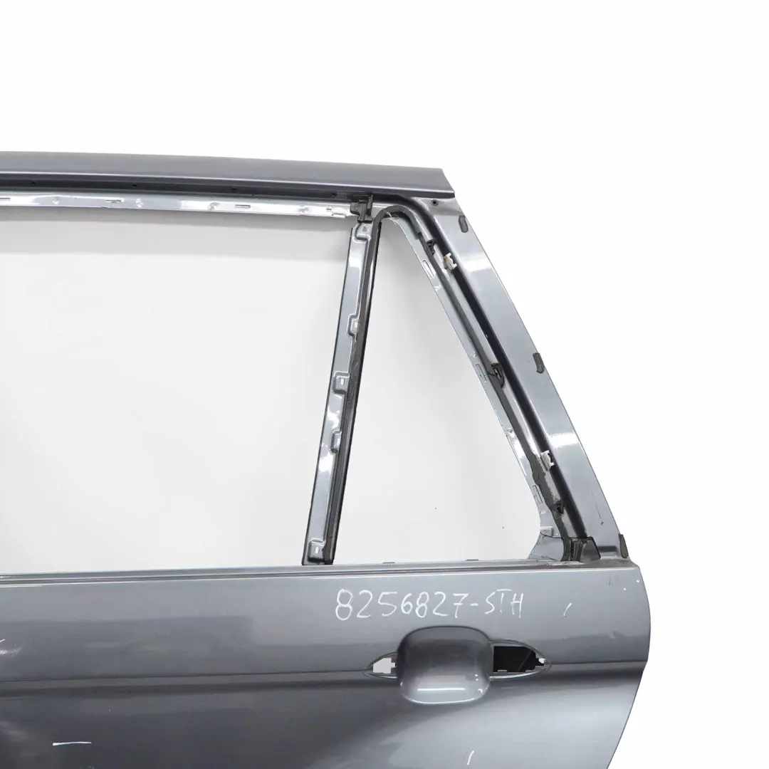 BMW X5 Series E53 Door Rear Left N/S Stahlgrau Steel Grey Metallic - 400 - SKU 8256827-STH - Part number 8256827