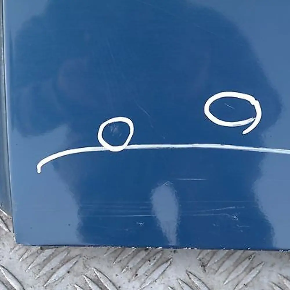 BMW X5 SERIES 1 E53 Door Rear Left N/S Topasblau Topas Blue Blau Metallic - 364 - SKU 8256827-TPB1 - Part number 8256827