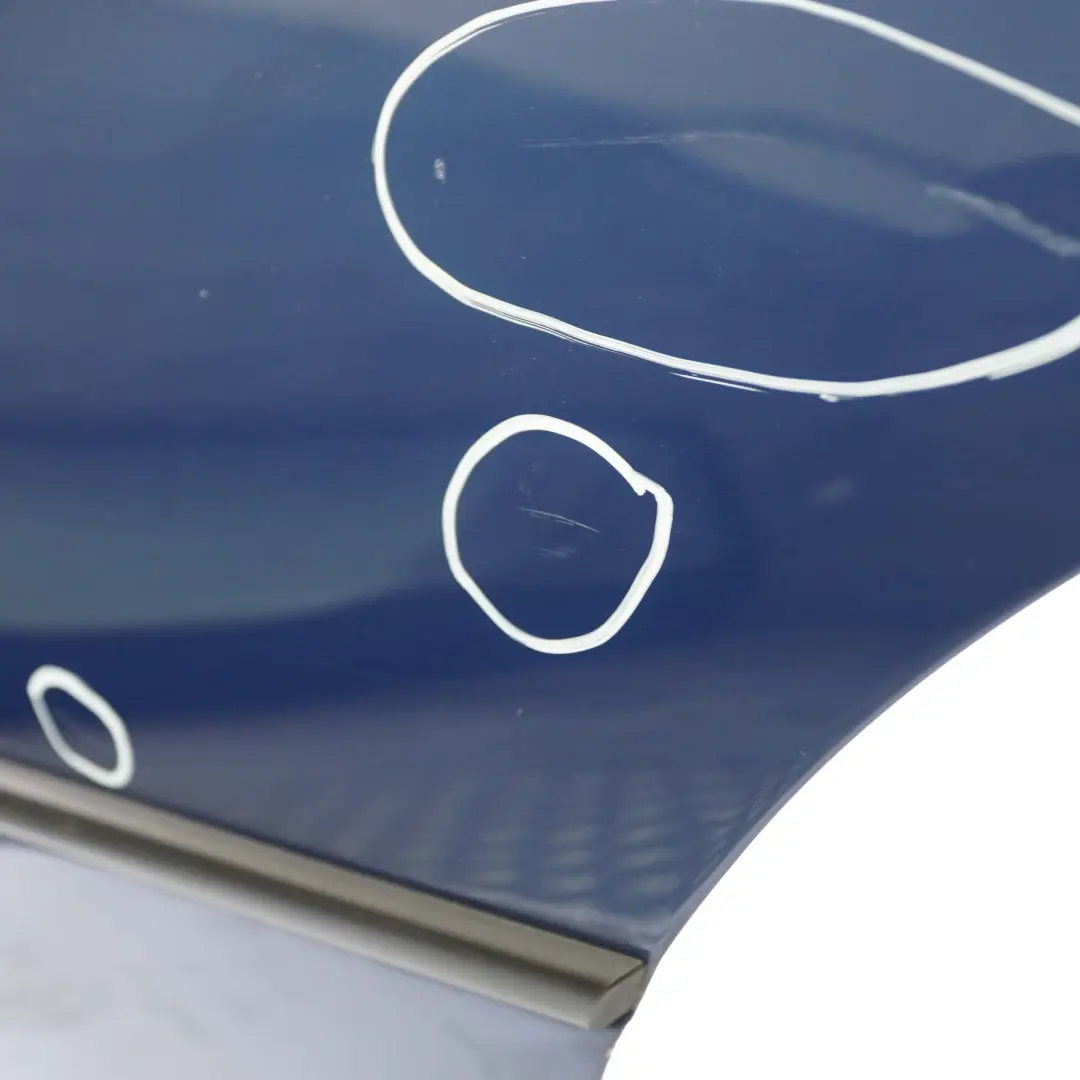 BMW X5 E53 Porte Arriere Gauche Bleu Topaze Bleu Metallise - 364 - SKU 8256827-TPB3 - Numéro de pièce 8256827