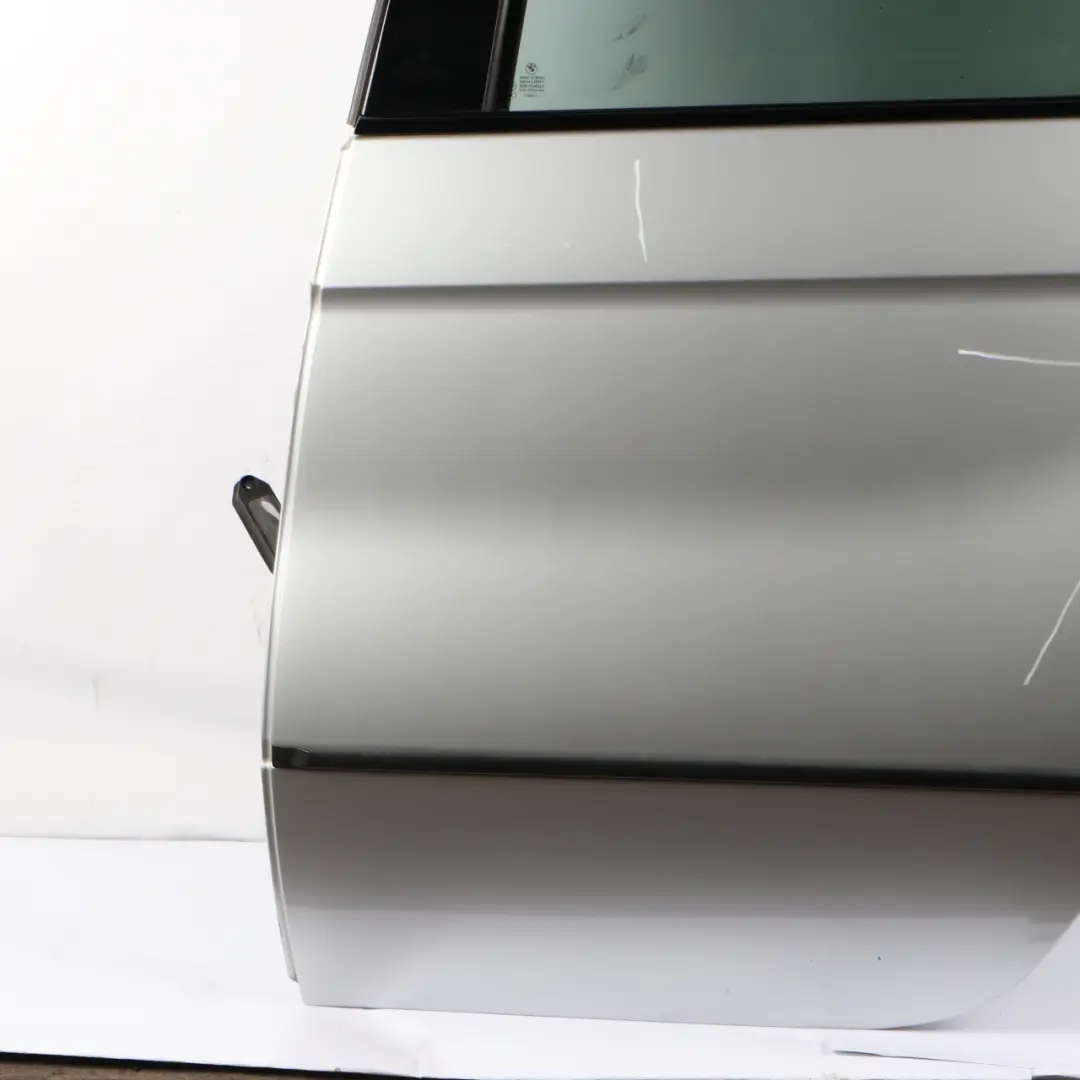 Door Rear Left N/S Titansilber Titan Silver Metallic - 354 to BMW X5 E53 with Part number 8256827 BMW X5 E53 Door Rear Left N/S Titansilber Titan Silver Metallic - 354 - SKU 8256827-TS10 - Part number 8256827