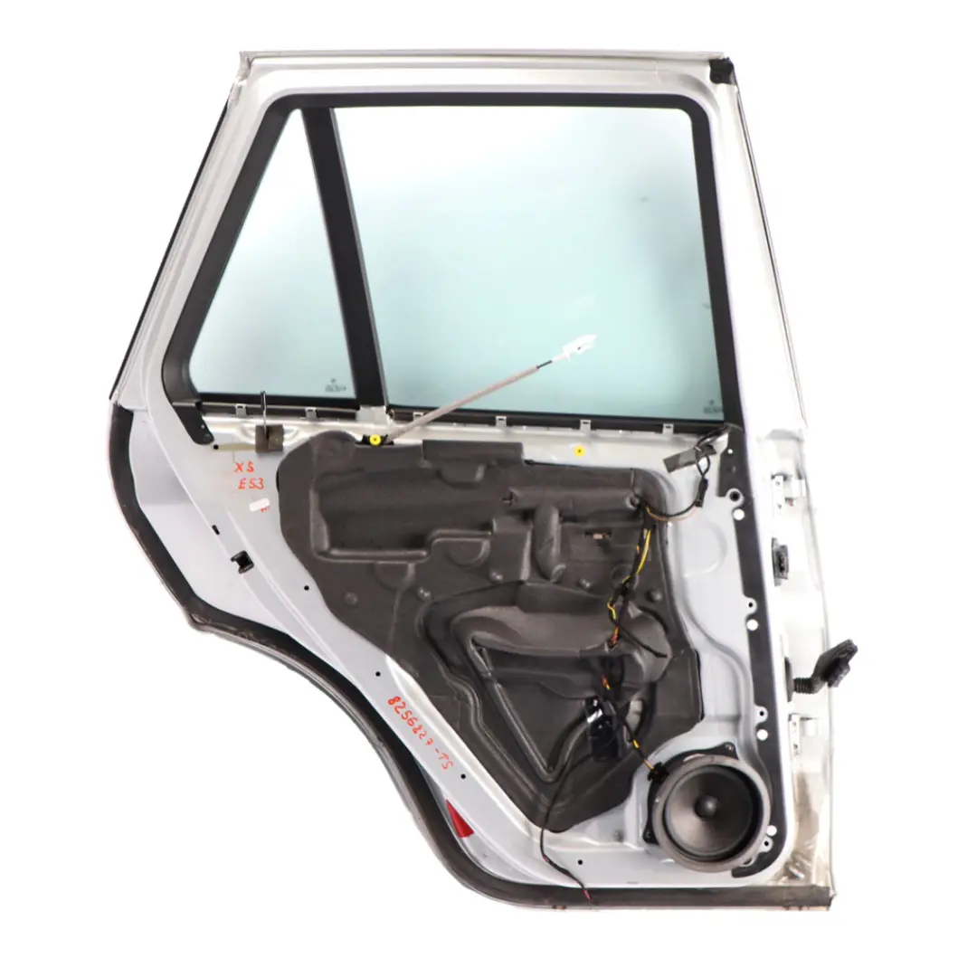 Door Rear Left N/S Titansilber Titan Silver Metallic - 354 to BMW X5 E53 with Part number 8256827 BMW X5 E53 Door Rear Left N/S Titansilber Titan Silver Metallic - 354 - SKU 8256827-TS1 - Part number 8256827