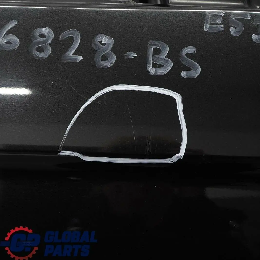 Puerta Trasera Derecha Zafiro Negro Metalizado - 475 para BMW X5 E53 con número de pieza 8256828 BMW X5 E53 Puerta Trasera Derecha Zafiro Negro Metalizado - 475 - SKU 8256828-BS - Número de pieza 8256828