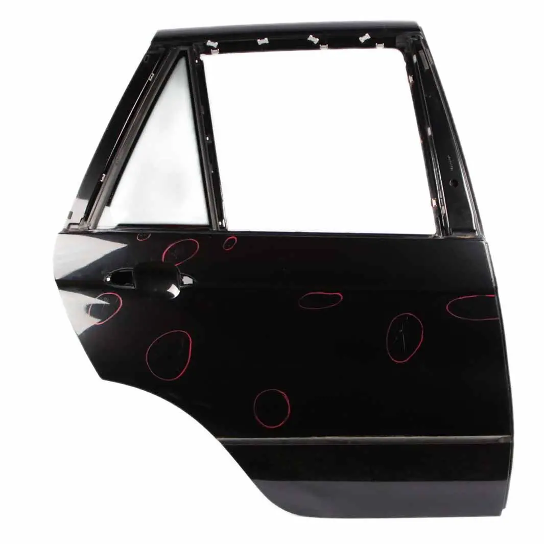BMW X5 E53 Door Rear Right O/S Black Sapphire Metallic - 475 - SKU 8256828-BS1 - Part number 8256828-BS1