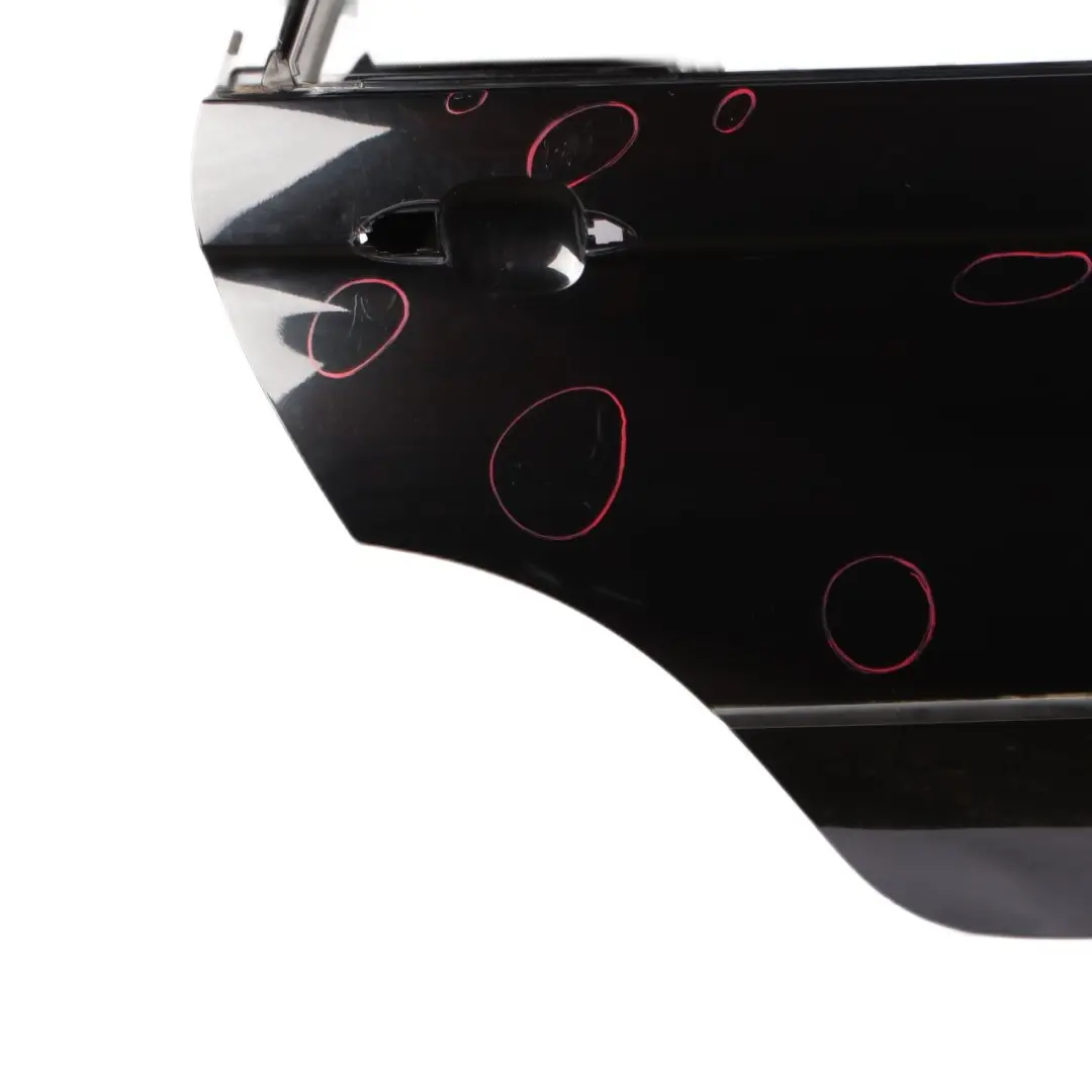 BMW X5 E53 Door Rear Right O/S Black Sapphire Metallic - 475 - SKU 8256828-BS1 - Part number 8256828-BS1