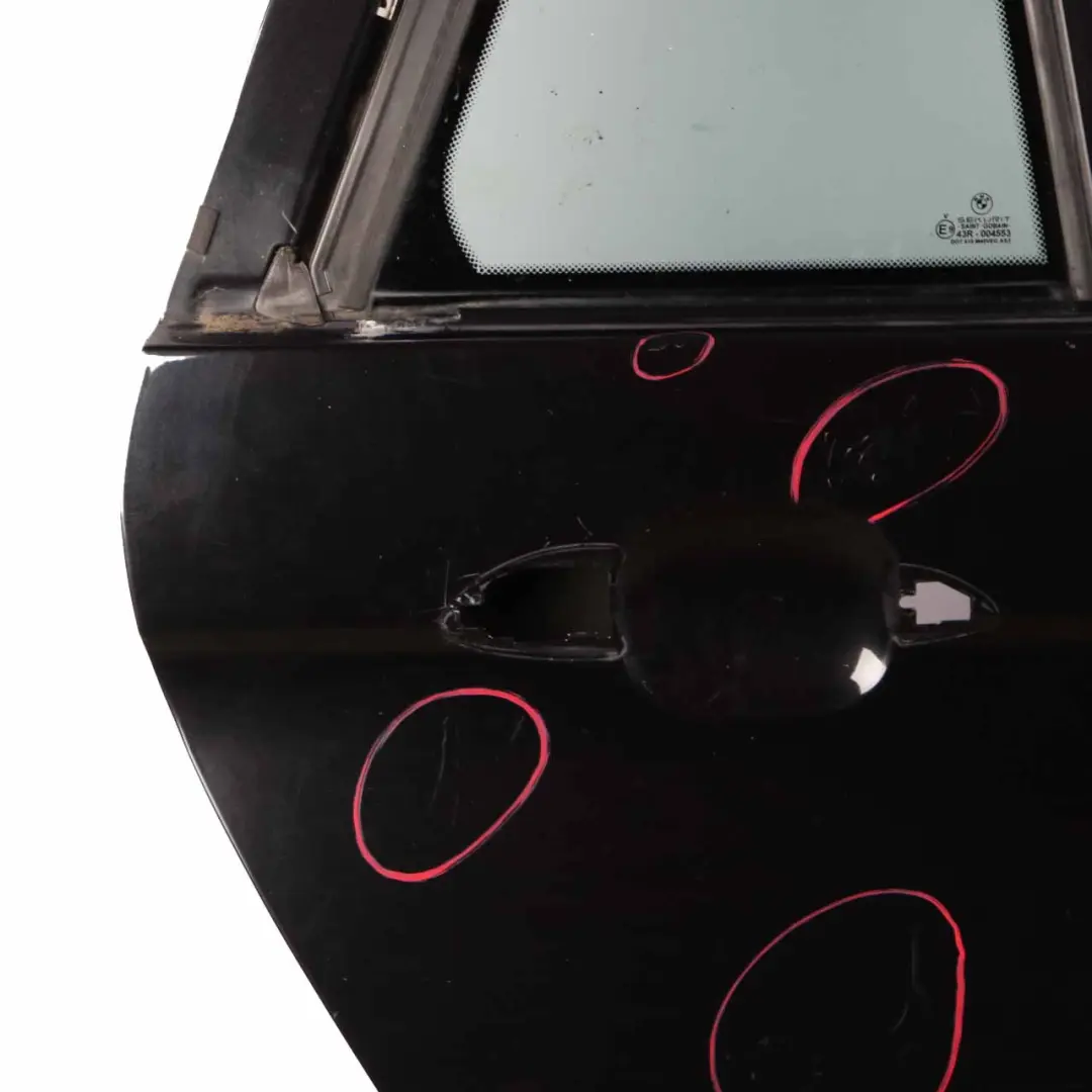 Door Rear Right O/S Black Sapphire Metallic - 475 to BMW X5 E53 with Part number 8256828-BS1 BMW X5 E53 Door Rear Right O/S Black Sapphire Metallic - 475 - SKU 8256828-BS1 - Part number 8256828-BS1