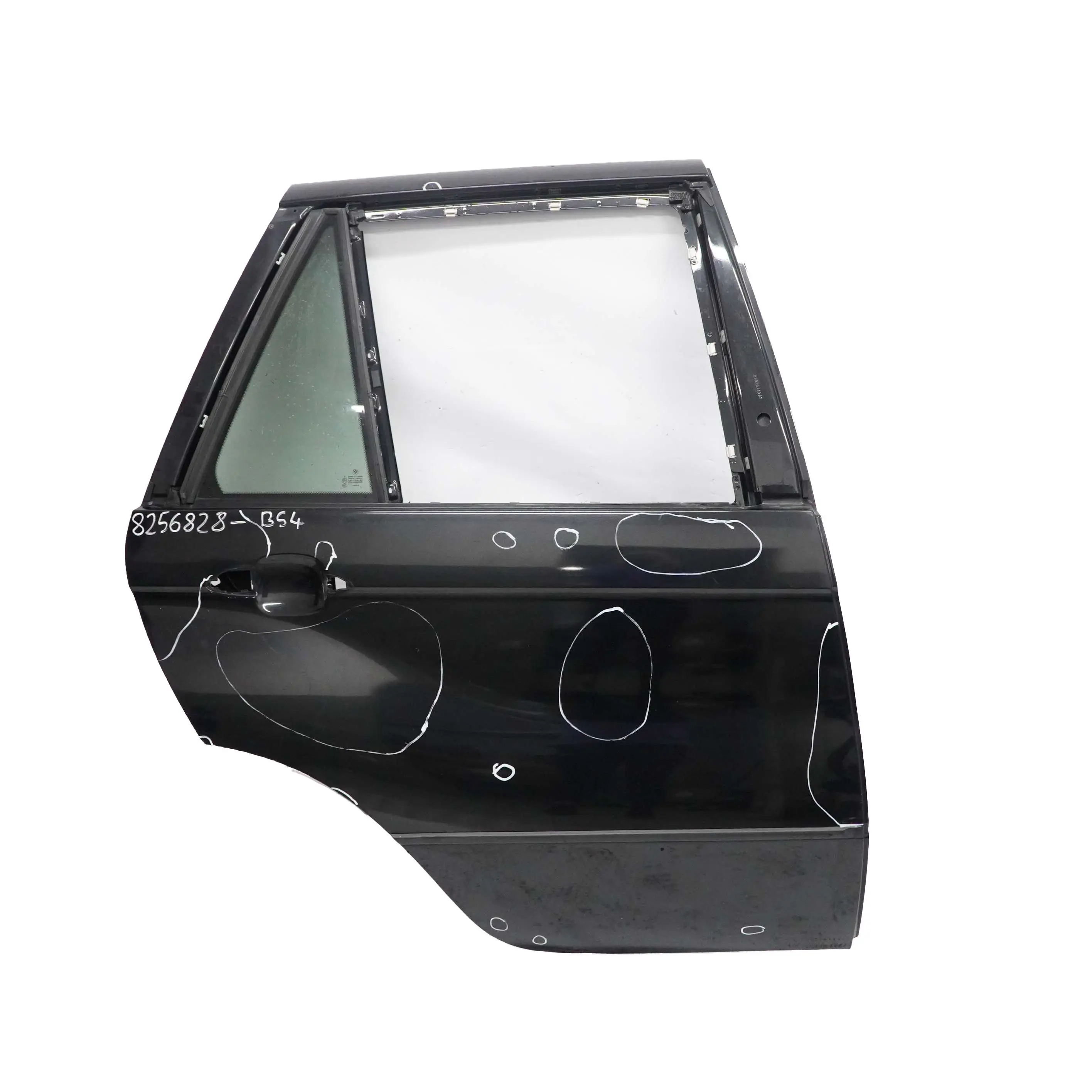 BMW X5 E53 Posteriore Destra Porta Black Sapphire Metallizzato 475