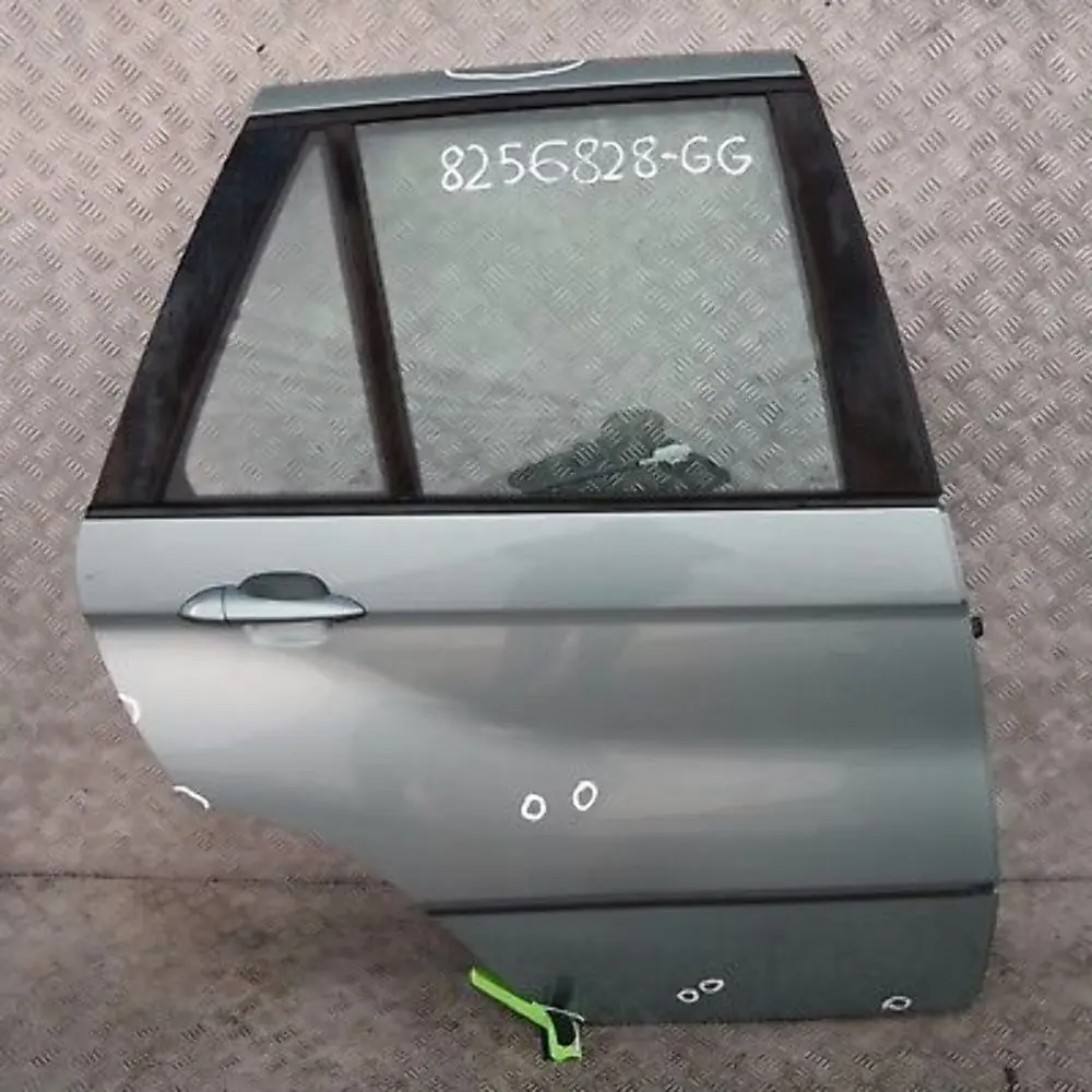 BMW X5 SERIES E53 Door Rear Right O/S Graugruen Grey Green Metallic - 442