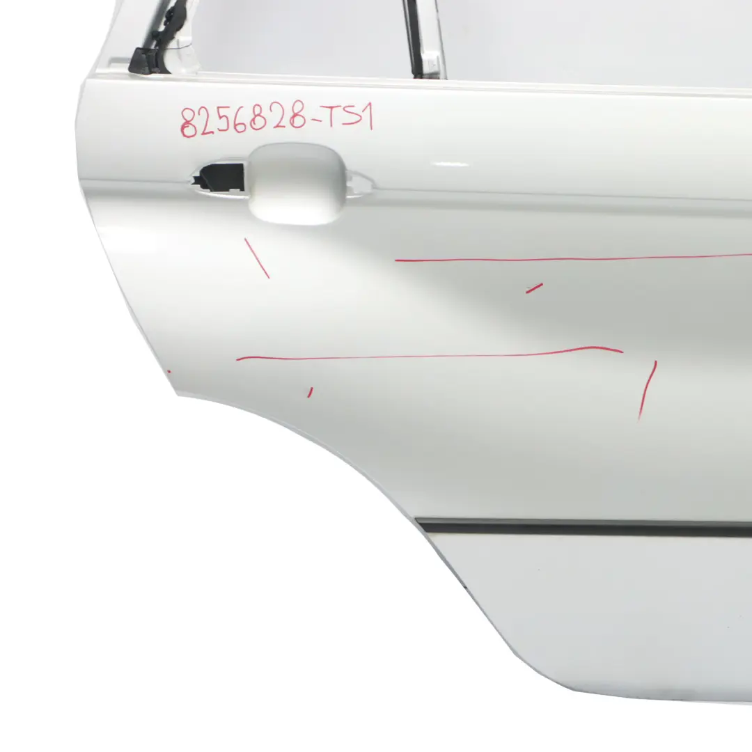 BMW X5 er E53 Tür hinten rechts Titansilber Titan Silber Metallic 354 - SKU 8256828-TS1 - Teilenummer 8256828