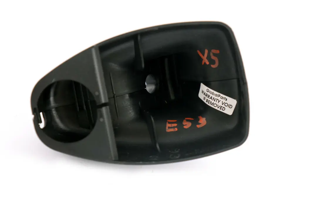 BMW 3 5 6 X5 er E46 E53 E60 Satz Abdeckungen Spiegelfuss SCHWARZ - SKU 8257203 - Teilenummer 8257203