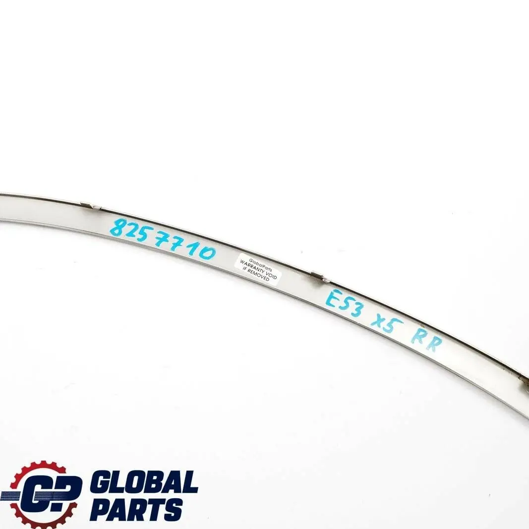 BMW X5 er E53 Leiste Seitenscheibe Hinten Rechts Titan - SKU 8257710 - Teilenummer 8257710