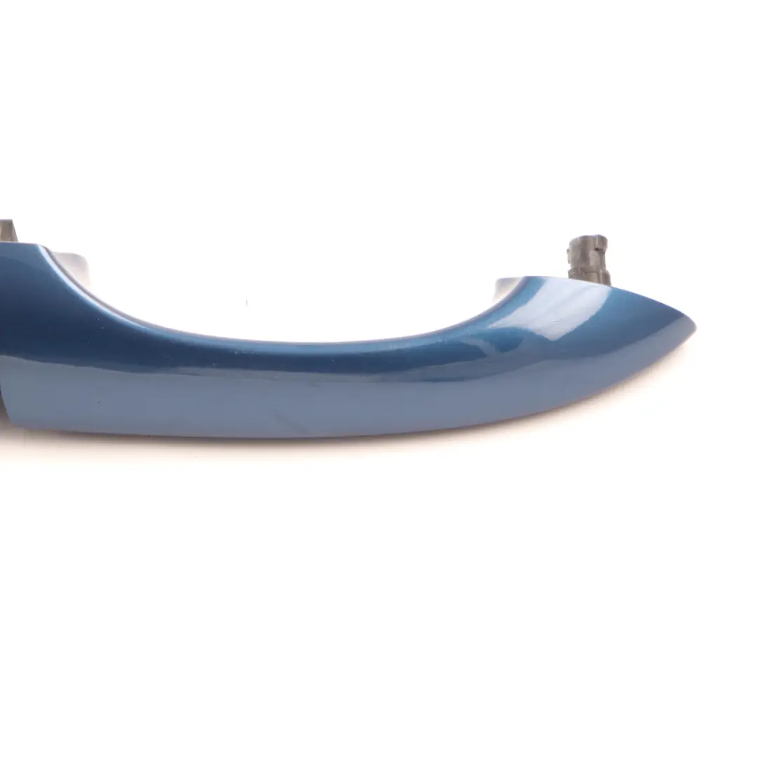 BMW X5 E53 Handle Grab Front Rear Right Door O/S Topasblau Topaz Blue Blau - SKU 8257738-TPB - Part number 8257738