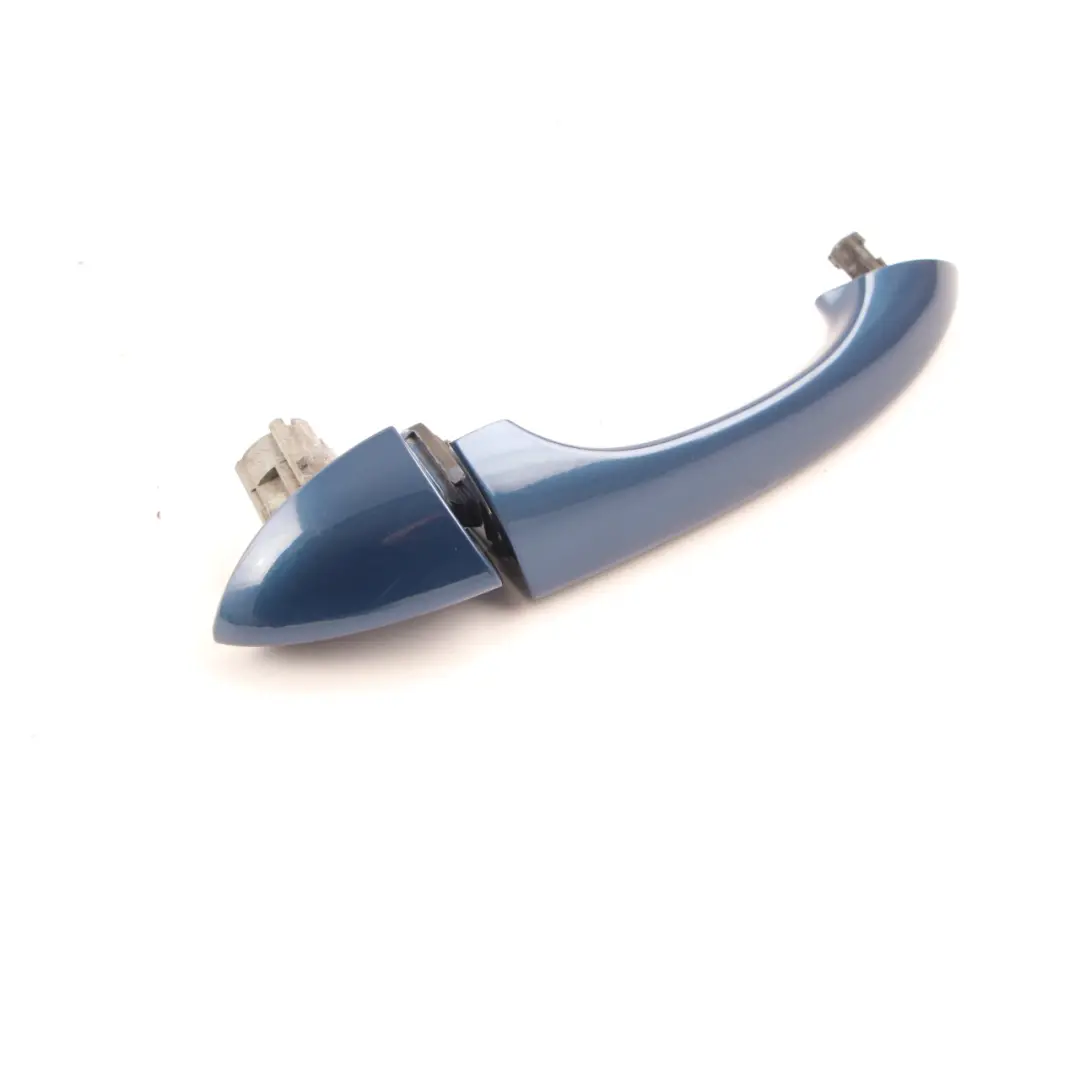 BMW X5 E53 Handle Grab Front Rear Right Door O/S Topasblau Topaz Blue Blau - SKU 8257738-TPB - Part number 8257738