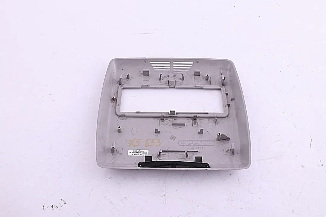 BMW X5 E53 Panneau de la console de la garniture tête arrière Hellgrau 8258042 - SKU 8258038 - Numéro de pièce 8258038