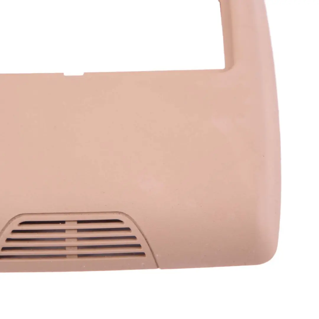 Console Head Lining Trim Rear Hellbeige Light Beige 8258042 to BMW X5 E53 Cover with Part number 8258039 BMW X5 E53 Cover Console Head Lining Trim Rear Hellbeige Light Beige 8258042 - SKU 8258039-1 - Part number 8258039