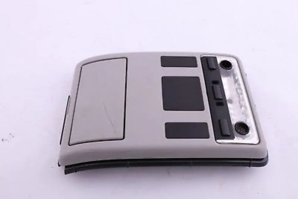 Front Interior Roof Light Panel Sunglasses Holder Hellgrau to BMW X5 Series E53 with Part number 8258058 BMW X5 Series E53 Front Interior Roof Light Panel Sunglasses Holder Hellgrau - SKU 8258058 - Part number 8258058