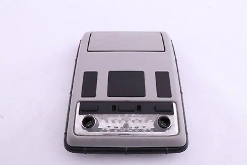 BMW X5 Series E53 Front Interior Roof Light Panel Sunglasses Holder Hellgrau - SKU 8258058 - Part number 8258058