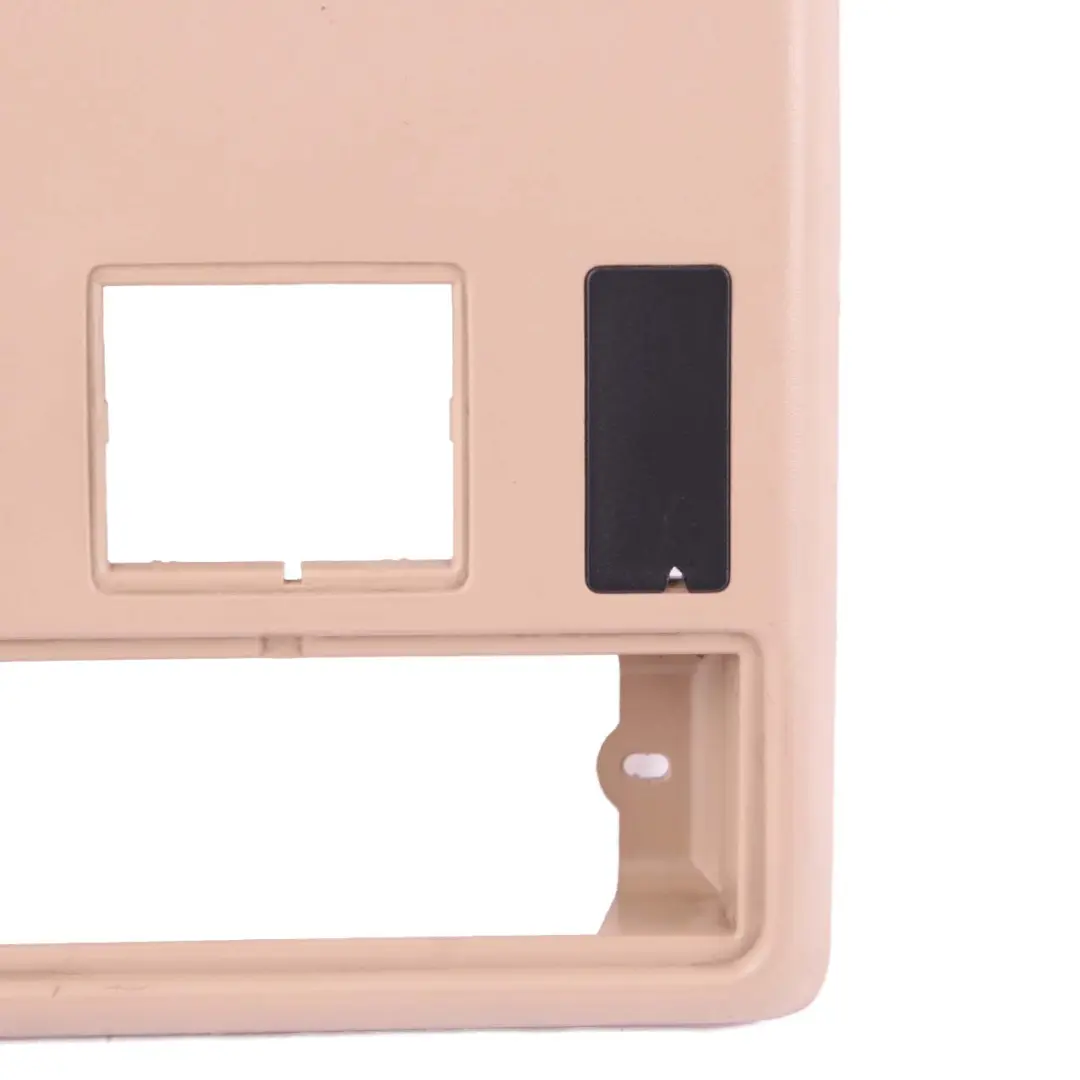 BMW X5 Series E53 Front Interior Roof Light Panel Sunglasses Holder Hell Beige - SKU 8258059 - Part number 8258059