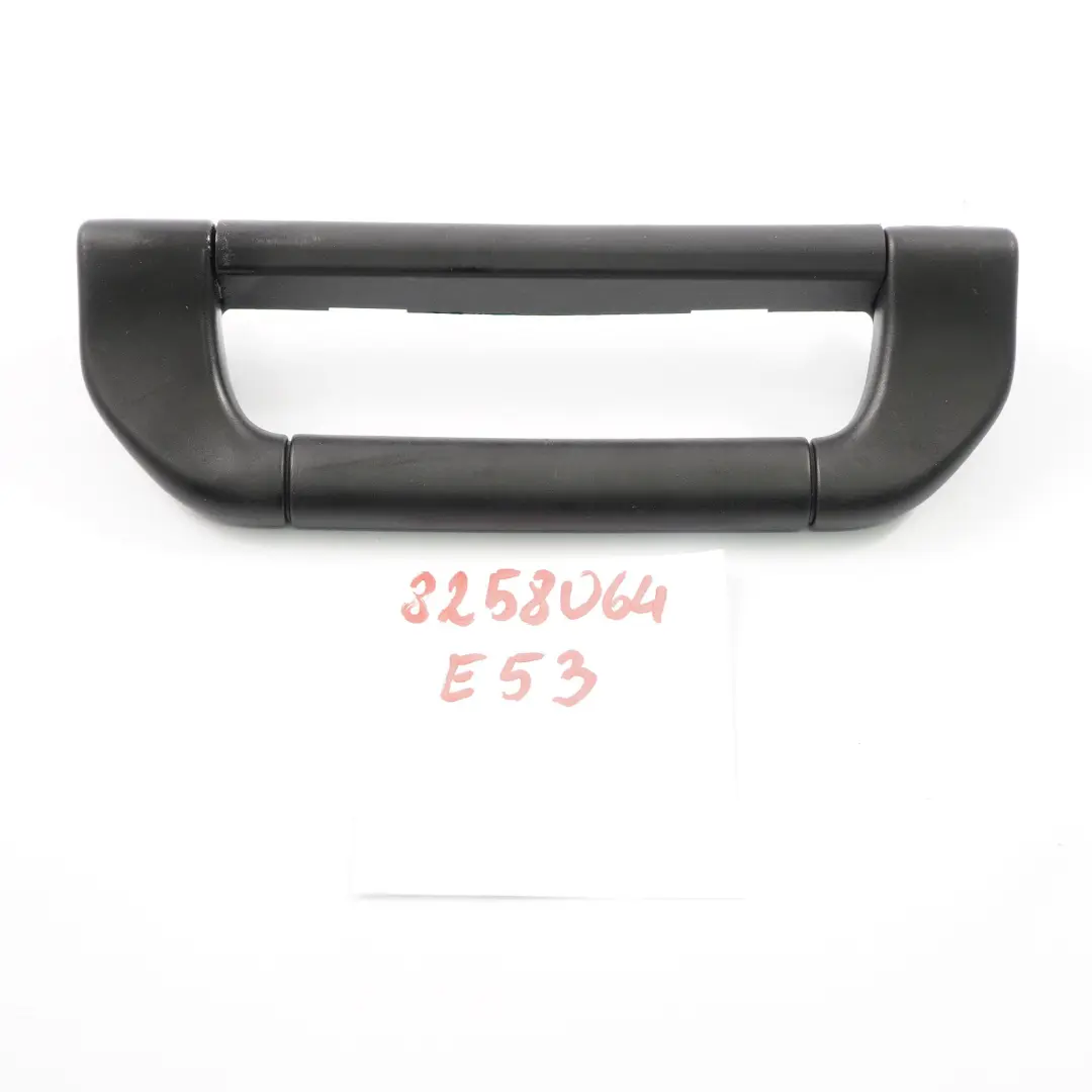 Negro Interior Sobre Head Liner Agarradera 8257226 para BMW X5 E53 con número de pieza 8258064 BMW X5 E53 Negro Interior Sobre Head Liner Agarradera 8257226 - SKU 8258064 - Número de pieza 8258064