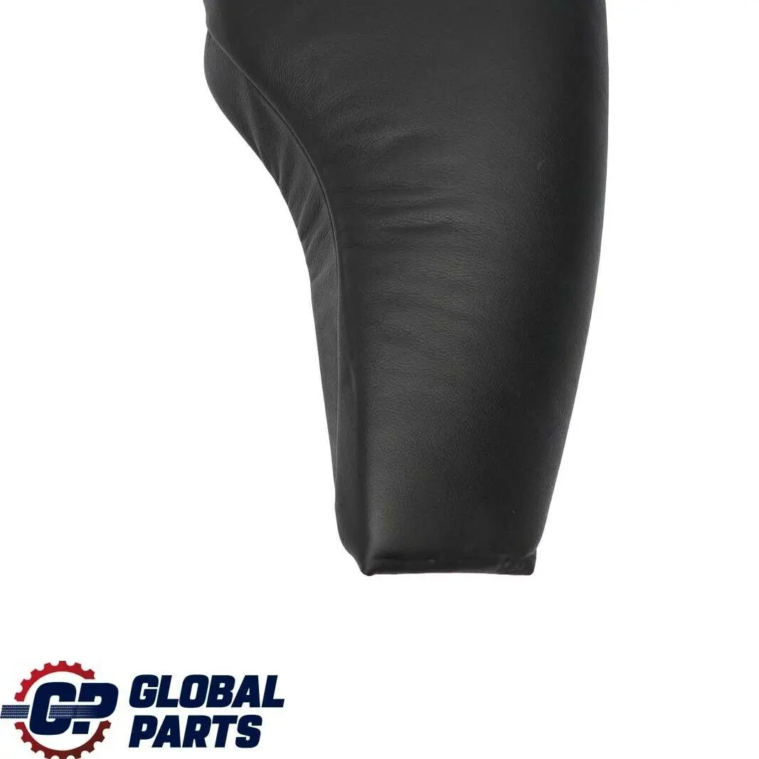 Asiento Trasero Derecho Lateral Finisher Panel Cuero Negro para BMW E46 Touring con número de pieza 8258130 BMW E46 Touring Asiento Trasero Derecho Lateral Finisher Panel Cuero Negro - SKU 8258130 - Número de pieza 8258130