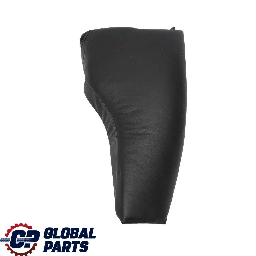 Right O/S Lateral Finisher Panel Black Leather to BMW 3 E46 Touring Rear Seat with Part number 8258130 BMW 3 E46 Touring Rear Seat Right O/S Lateral Finisher Panel Black Leather - SKU 8258130 - Part number 8258130